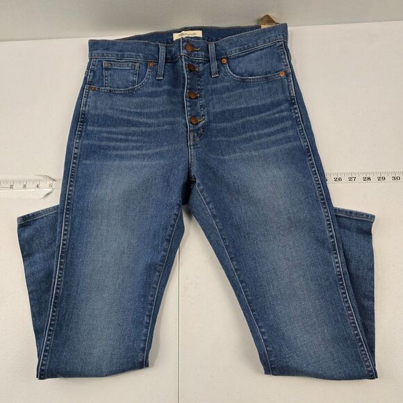 Madewell Denim - NWT Madewell 10" high rise skinny jeans 31P womens blue 4899